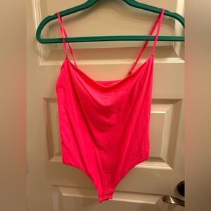 SKIMS Hot Pink Bodysuit